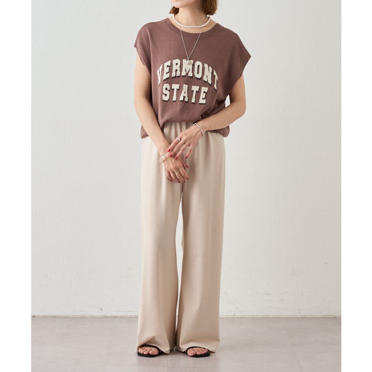 【SHENERY】ギャザーワイドパンツ | PAL GROUP OUTLET | 詳細画像1 