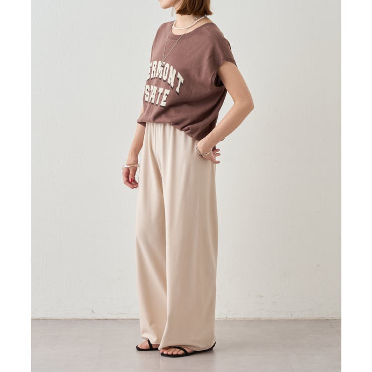 【SHENERY】ギャザーワイドパンツ | PAL GROUP OUTLET | 詳細画像4 