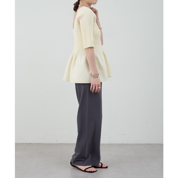 【SHENERY】ギャザーワイドパンツ | PAL GROUP OUTLET | 詳細画像34 