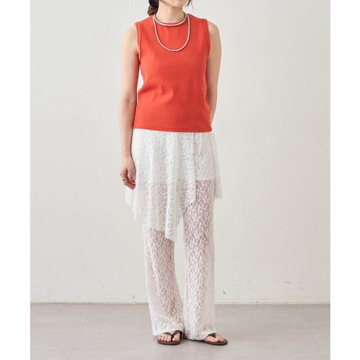 【SHENERY】リブコンパクトノースリーブ | PAL GROUP OUTLET | 詳細画像16 