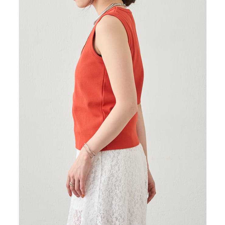 【SHENERY】リブコンパクトノースリーブ | PAL GROUP OUTLET | 詳細画像28 