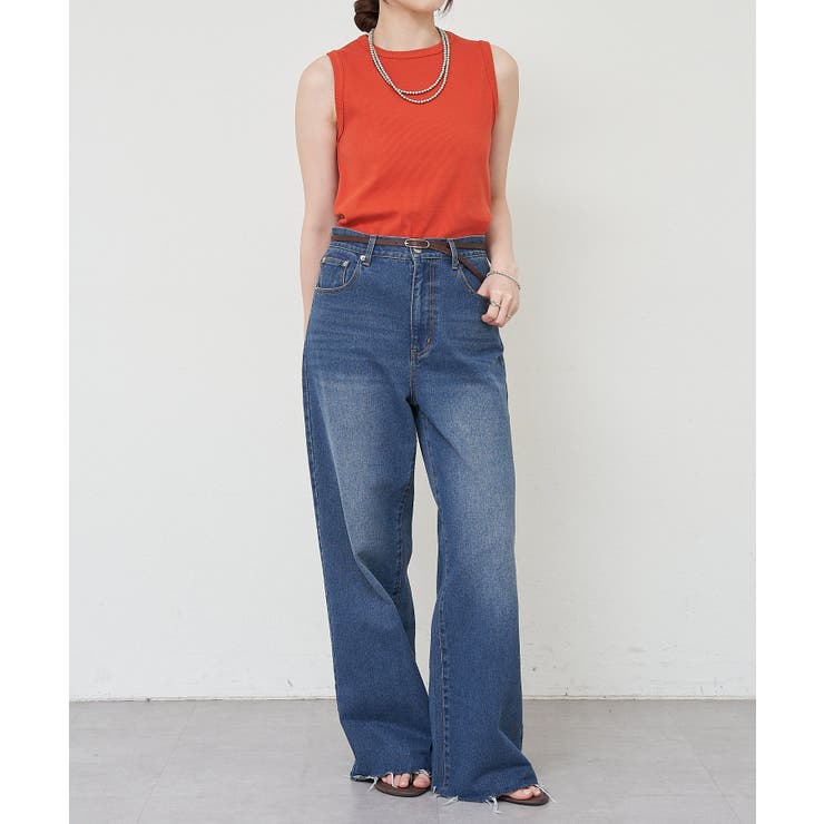 【SHENERY】リブコンパクトノースリーブ | PAL GROUP OUTLET | 詳細画像8 