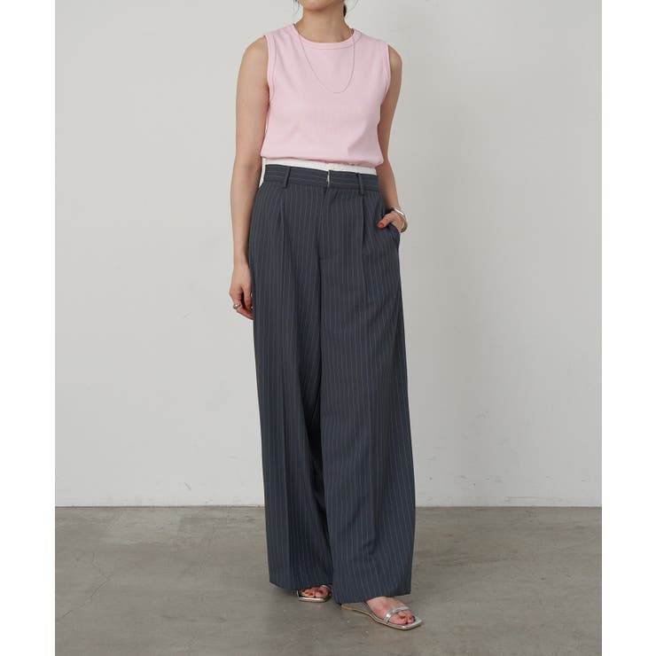 【SHENERY】リブコンパクトノースリーブ | PAL GROUP OUTLET | 詳細画像37 