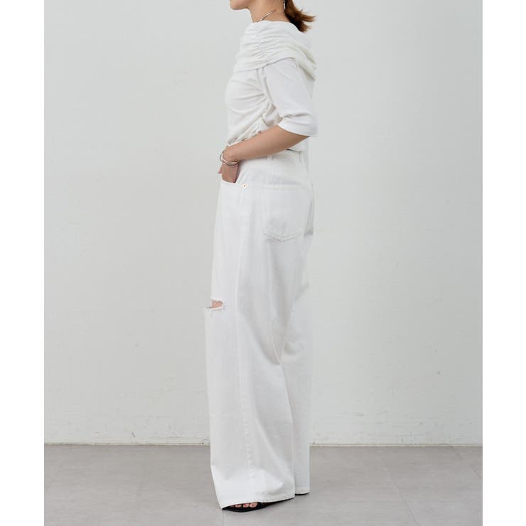 【SHENERY】オフショルアシメプルオーバー | PAL GROUP OUTLET | 詳細画像4 