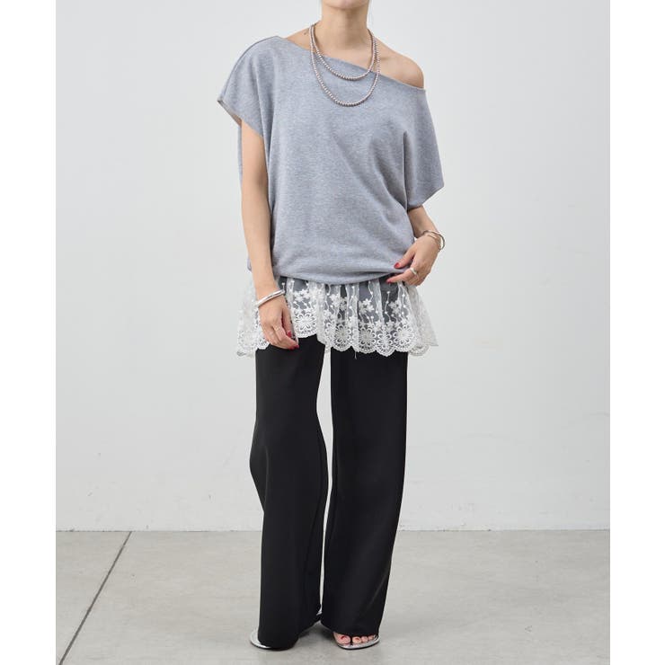 【SHENERY】F/Sオフショルスウェット | PAL GROUP OUTLET | 詳細画像30 