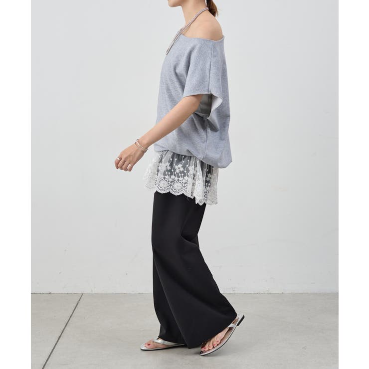 【SHENERY】F/Sオフショルスウェット | PAL GROUP OUTLET | 詳細画像32 