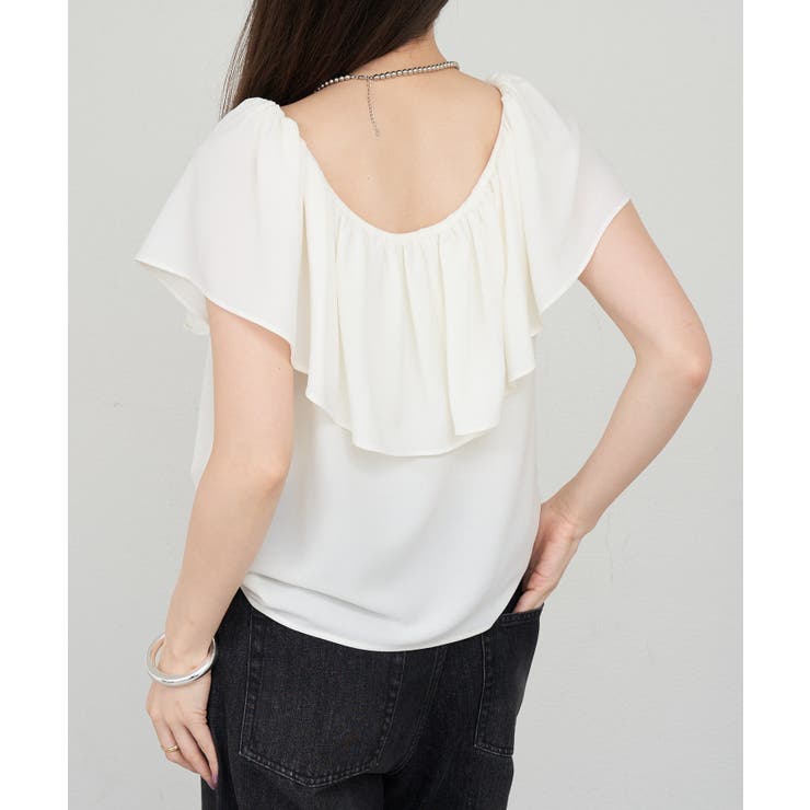 【SHENERY】フリルN/Sブラウス | PAL GROUP OUTLET | 詳細画像13 