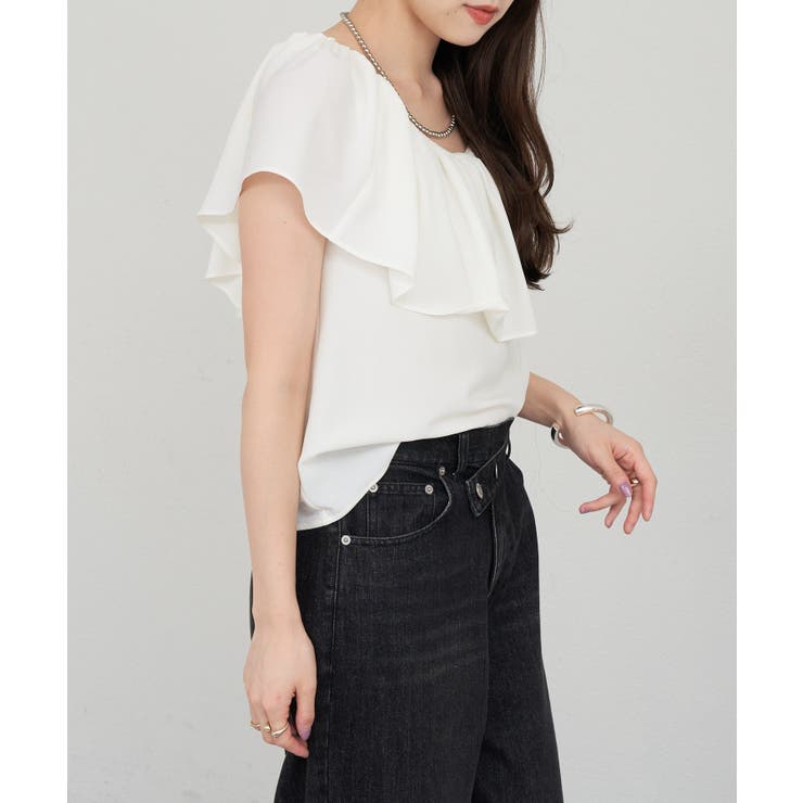 【SHENERY】フリルN/Sブラウス | PAL GROUP OUTLET | 詳細画像15 