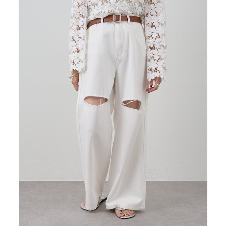 【SHENERY】ダメージデニムパンツ | PAL GROUP OUTLET | 詳細画像8 