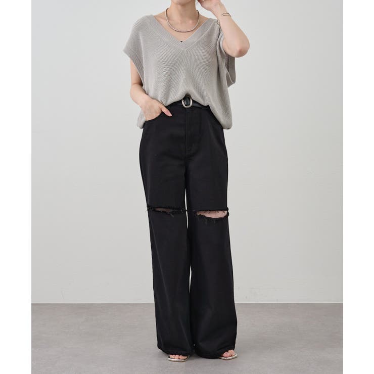 【SHENERY】ダメージデニムパンツ | PAL GROUP OUTLET | 詳細画像23 