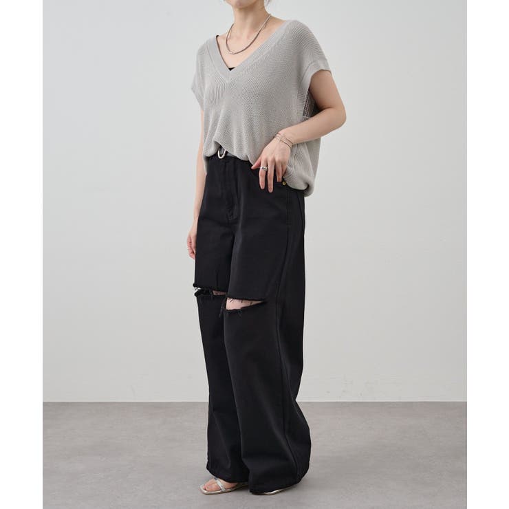 【SHENERY】ダメージデニムパンツ | PAL GROUP OUTLET | 詳細画像25 