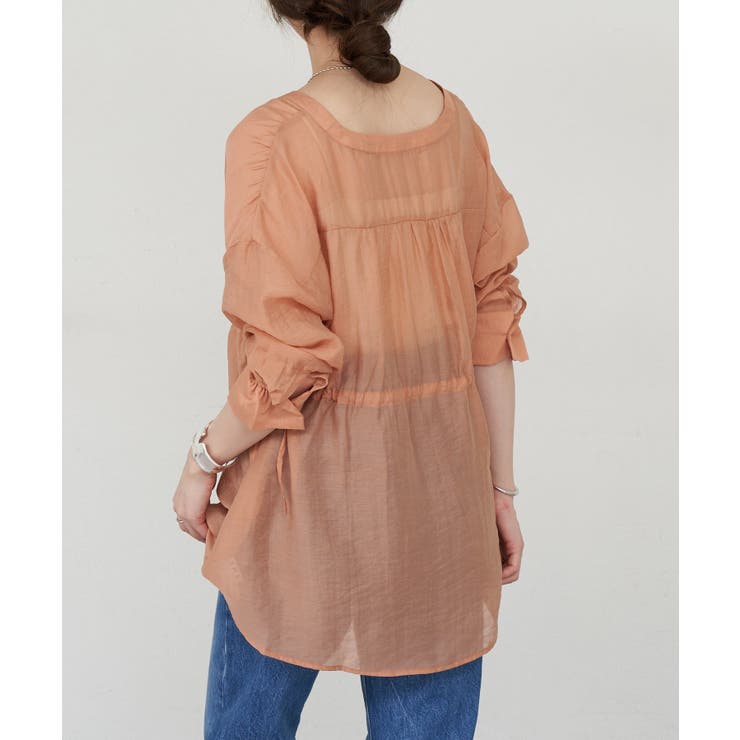 【SHENERY】シアーペプラムブラウス | PAL GROUP OUTLET | 詳細画像14 