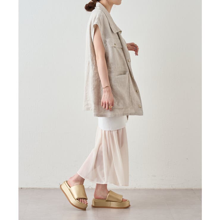 【SHENERY】2WAYレイヤードフレアスカート | PAL GROUP OUTLET | 詳細画像29 