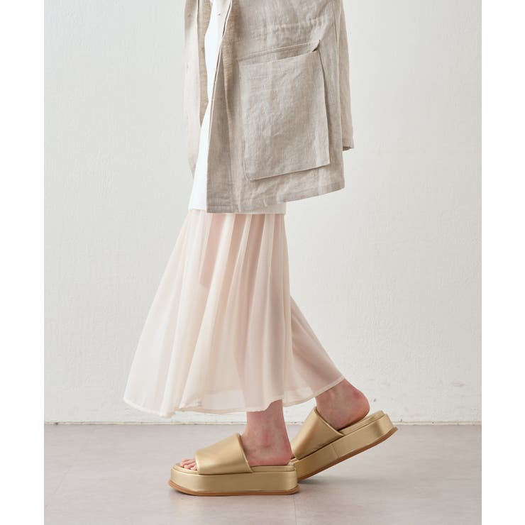 【SHENERY】2WAYレイヤードフレアスカート | PAL GROUP OUTLET | 詳細画像33 