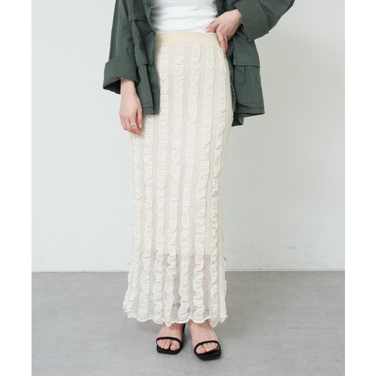 【SHENERY】膨れ編タイトスカート | PAL GROUP OUTLET | 詳細画像28 