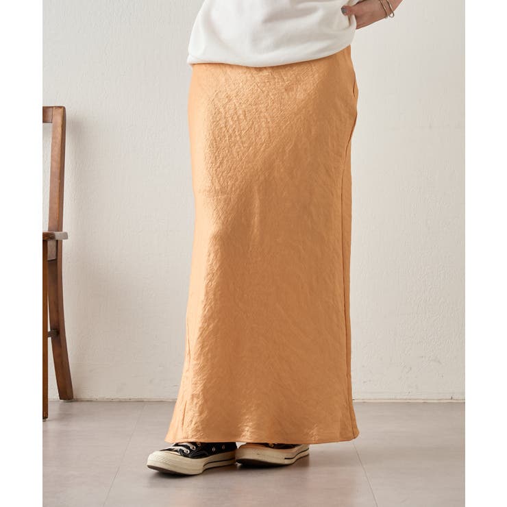 ORG | 【SHENERY】ヴィンテージサテンマーメイドスカート | PAL GROUP OUTLET