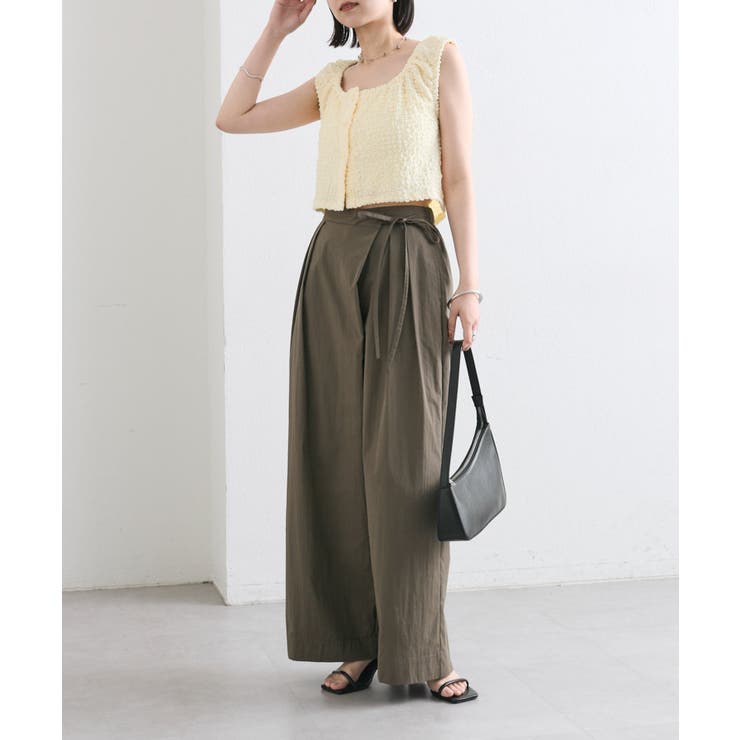 【mystic】シャーリングスクエアショートタンク | PAL GROUP OUTLET | 詳細画像10 