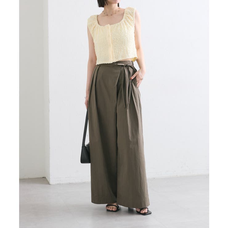 【mystic】シャーリングスクエアショートタンク | PAL GROUP OUTLET | 詳細画像11 