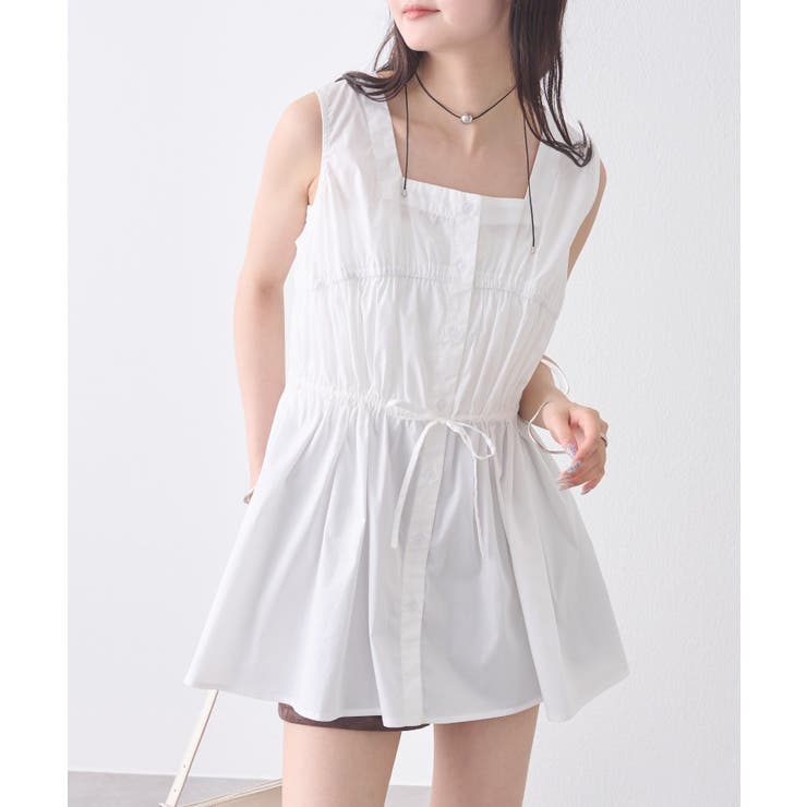 【mystic】ストライプタンクブラウス | PAL GROUP OUTLET | 詳細画像5 