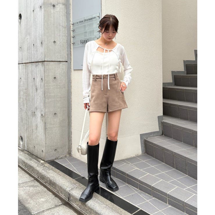 【mystic】ギャザーリボンボレロ | PAL GROUP OUTLET | 詳細画像7 