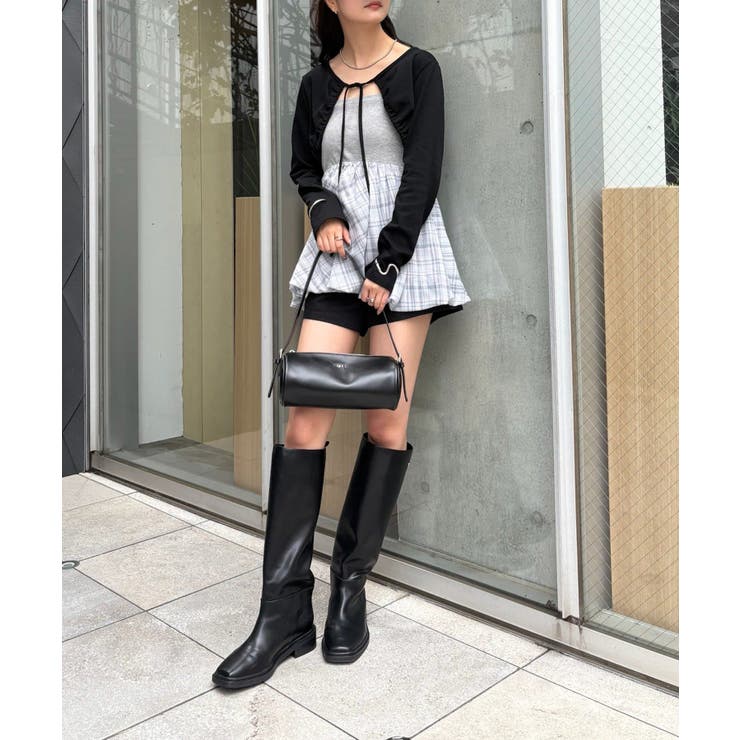 【mystic】ギャザーリボンボレロ | PAL GROUP OUTLET | 詳細画像22 