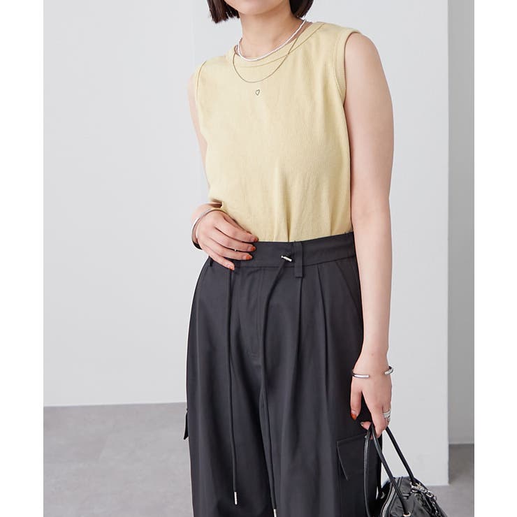 【mystic】テレコスリーブレスT | PAL GROUP OUTLET | 詳細画像24 