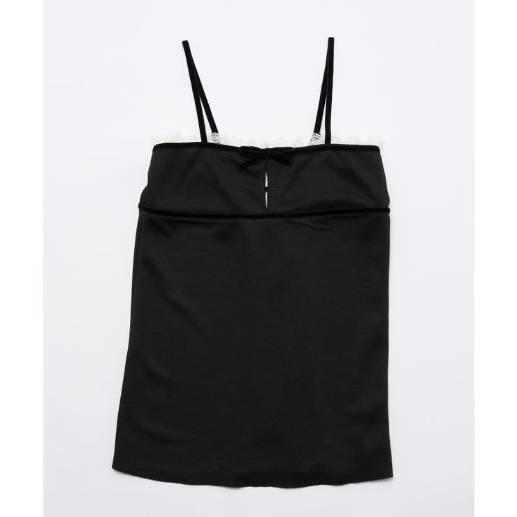 【mystic】[mline]ベロアリボンミニワンピ | PAL GROUP OUTLET | 詳細画像5 