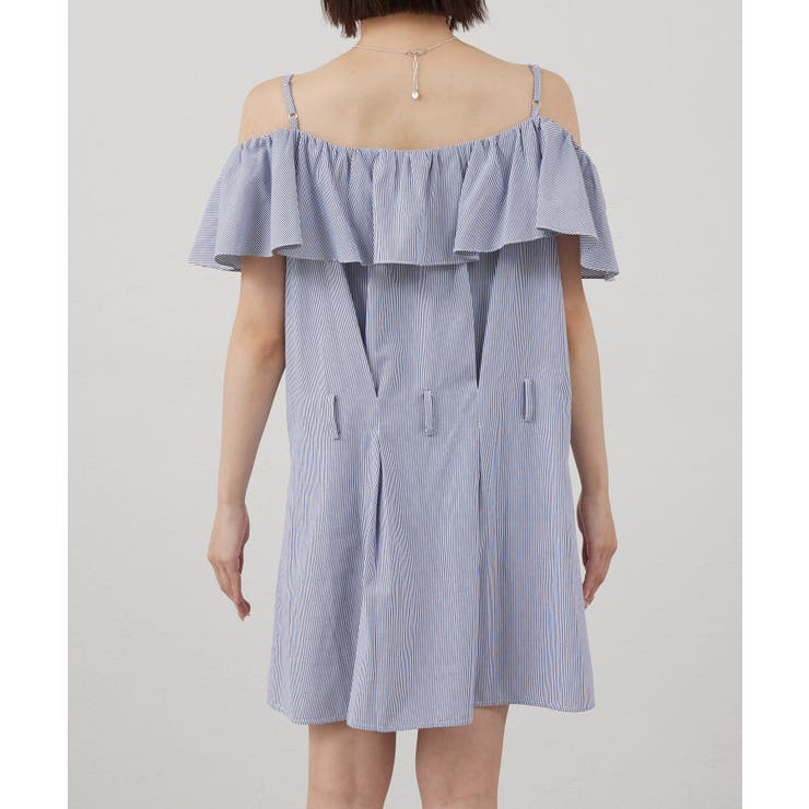 【mystic】[mline]オフショルシャツミニワンピ | PAL GROUP OUTLET | 詳細画像11 