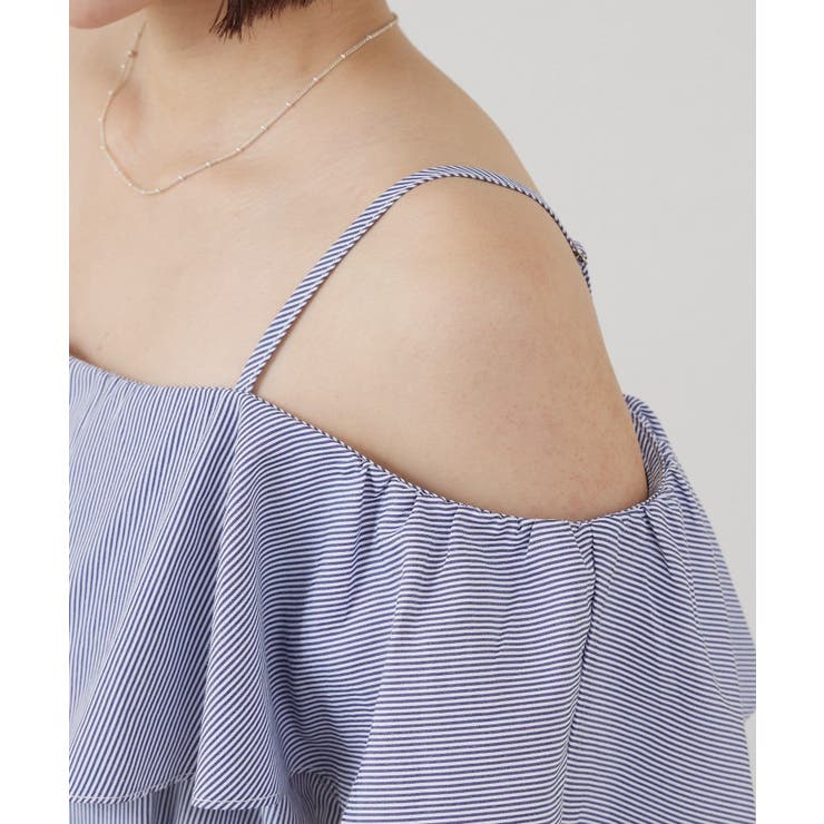 【mystic】[mline]オフショルシャツミニワンピ | PAL GROUP OUTLET | 詳細画像15 