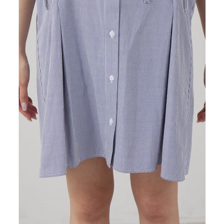 【mystic】[mline]オフショルシャツミニワンピ | PAL GROUP OUTLET | 詳細画像17 