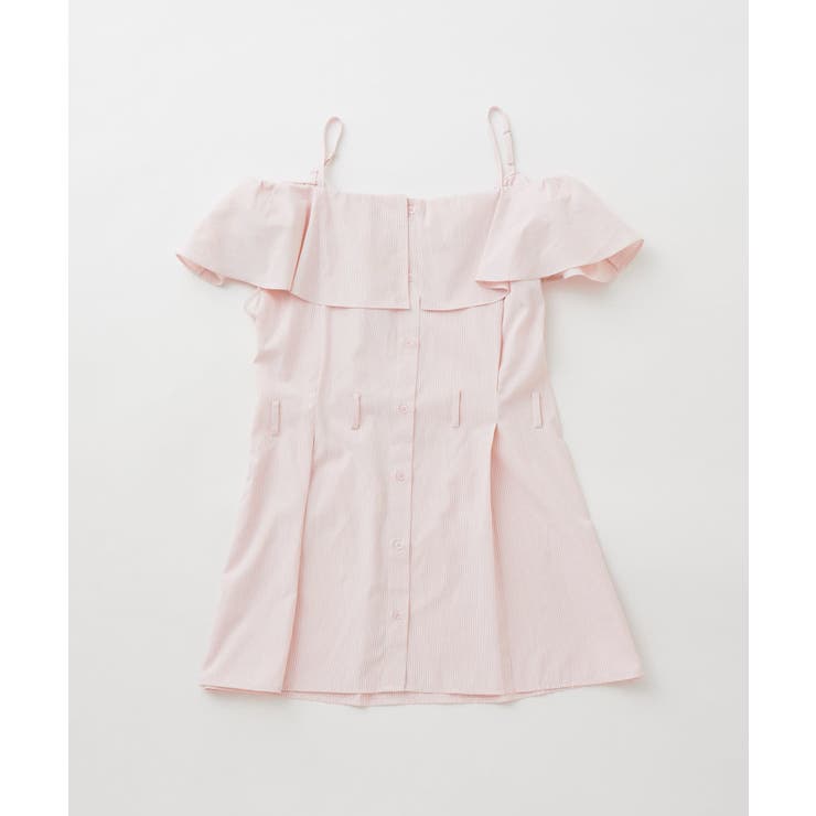 【mystic】[mline]オフショルシャツミニワンピ | PAL GROUP OUTLET | 詳細画像28 