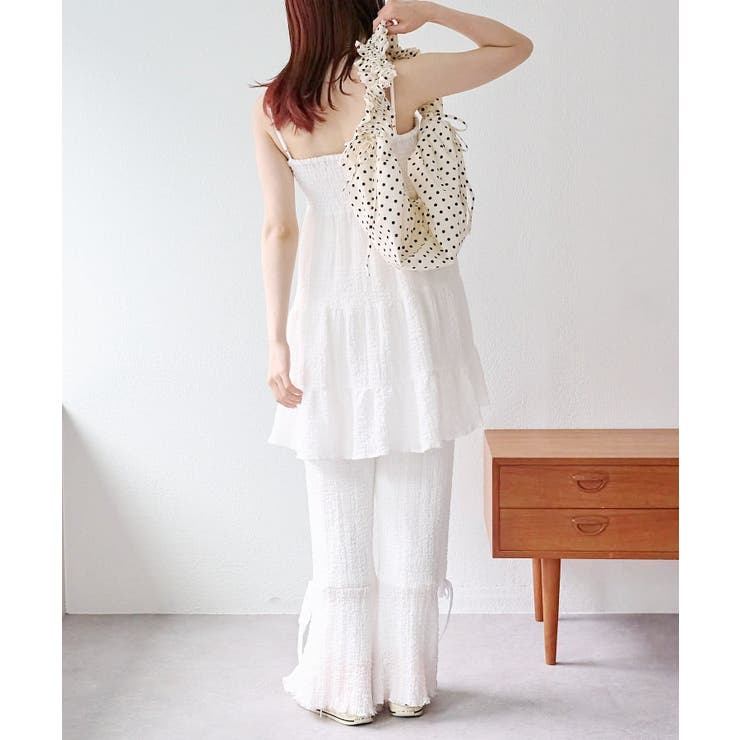 w closet】しぼキャミフレアパンツSET[品番：PALW0006925]｜PAL GROUP