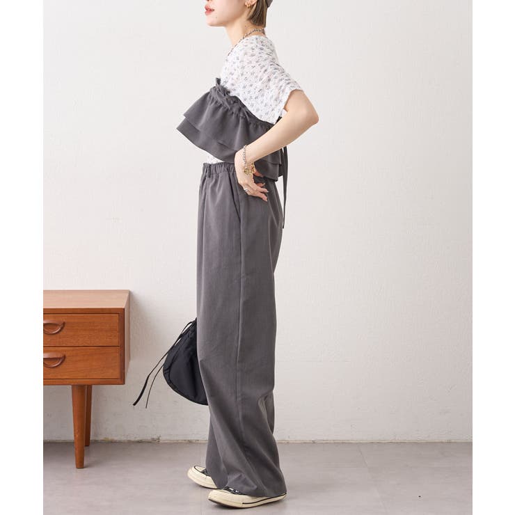 【w closet】半袖フラワーレースジャガードT | PAL GROUP OUTLET | 詳細画像26 