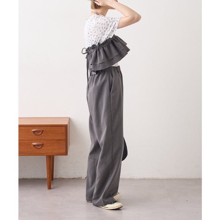 【w closet】半袖フラワーレースジャガードT | PAL GROUP OUTLET | 詳細画像27 