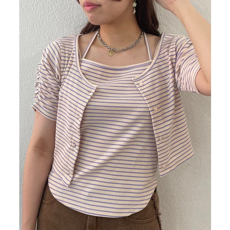 【w closet】ホルターレイヤードSET | PAL GROUP OUTLET | 詳細画像32 