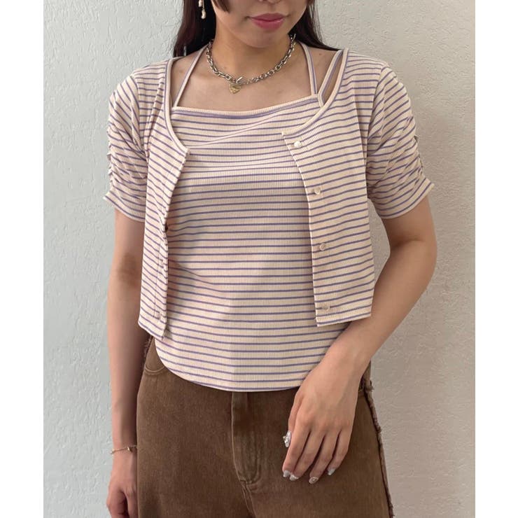 【w closet】ホルターレイヤードSET | PAL GROUP OUTLET | 詳細画像38 