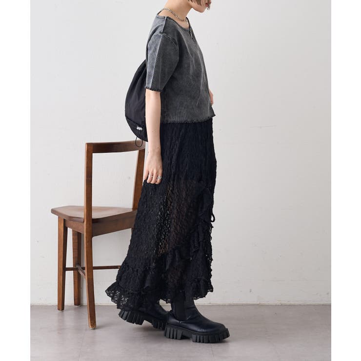 【w closet】半袖W ZIPリブカーデ | PAL GROUP OUTLET | 詳細画像26 