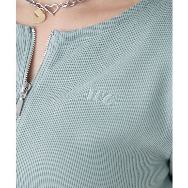 【w closet】半袖W ZIPリブカーデ | PAL GROUP OUTLET | 詳細画像43 