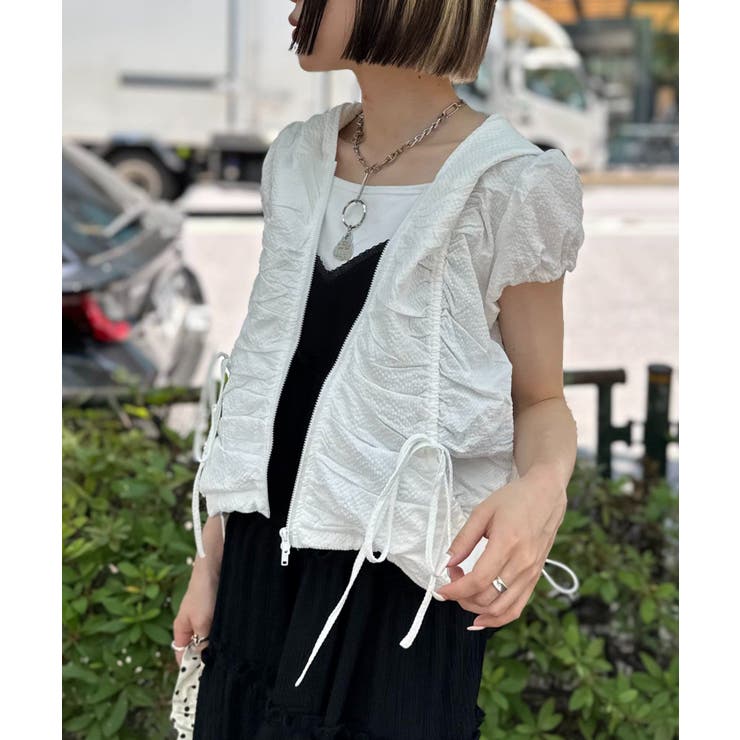 【w closet】フーディーZIPブルゾン | PAL GROUP OUTLET | 詳細画像2 