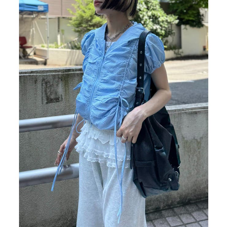 【w closet】フーディーZIPブルゾン | PAL GROUP OUTLET | 詳細画像25 