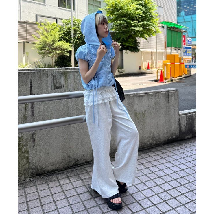 【w closet】フーディーZIPブルゾン | PAL GROUP OUTLET | 詳細画像30 