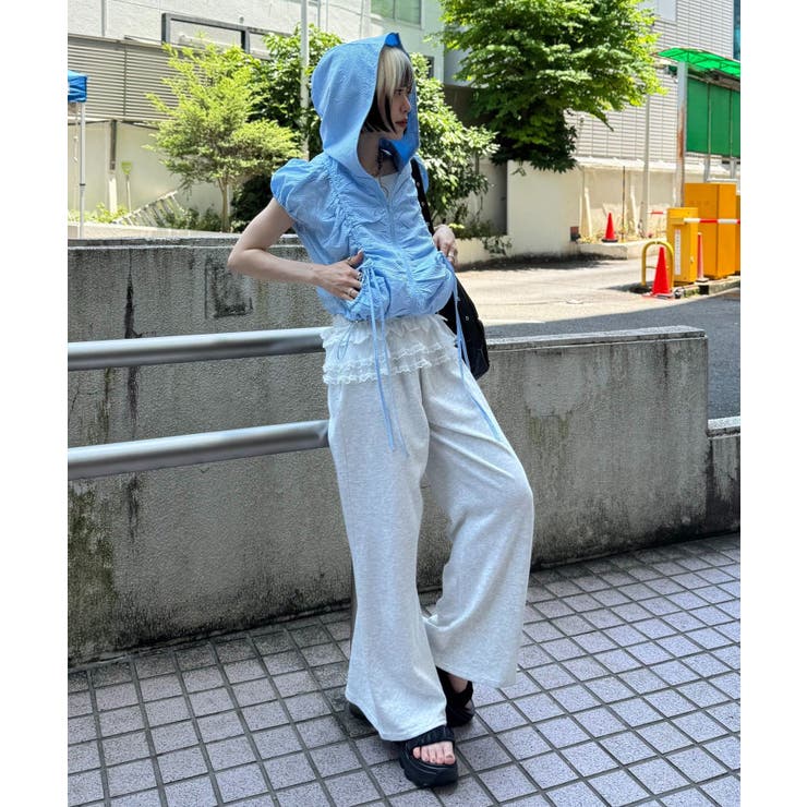 【w closet】フーディーZIPブルゾン | PAL GROUP OUTLET | 詳細画像32 