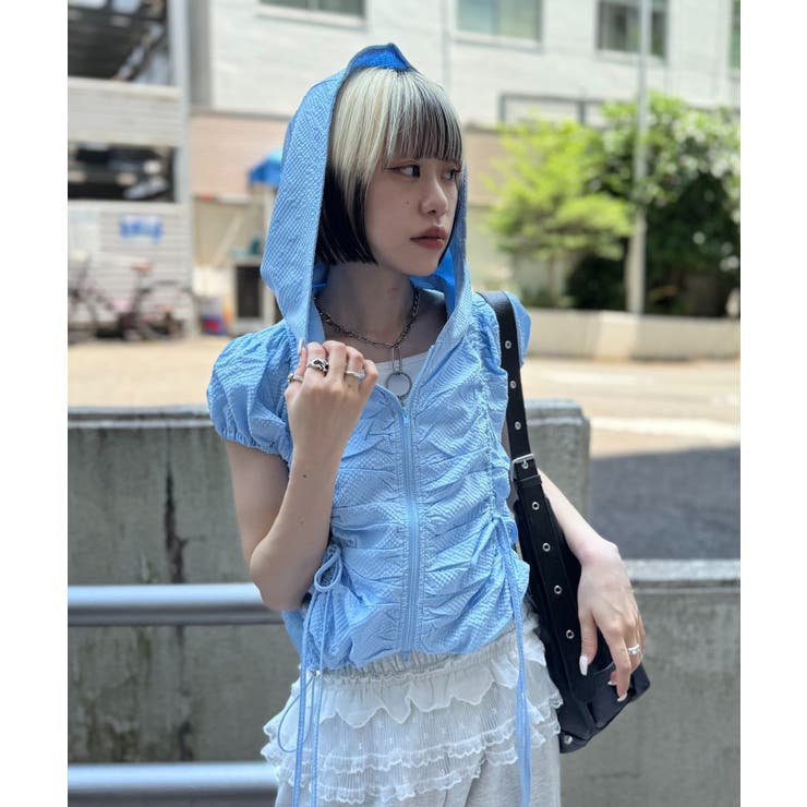 【w closet】フーディーZIPブルゾン | PAL GROUP OUTLET | 詳細画像17 