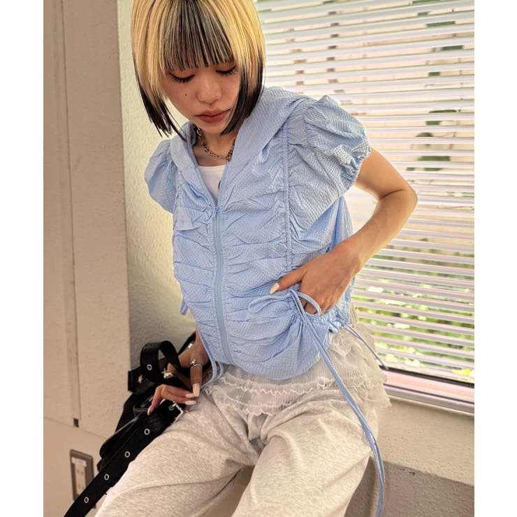 【w closet】フーディーZIPブルゾン | PAL GROUP OUTLET | 詳細画像22 