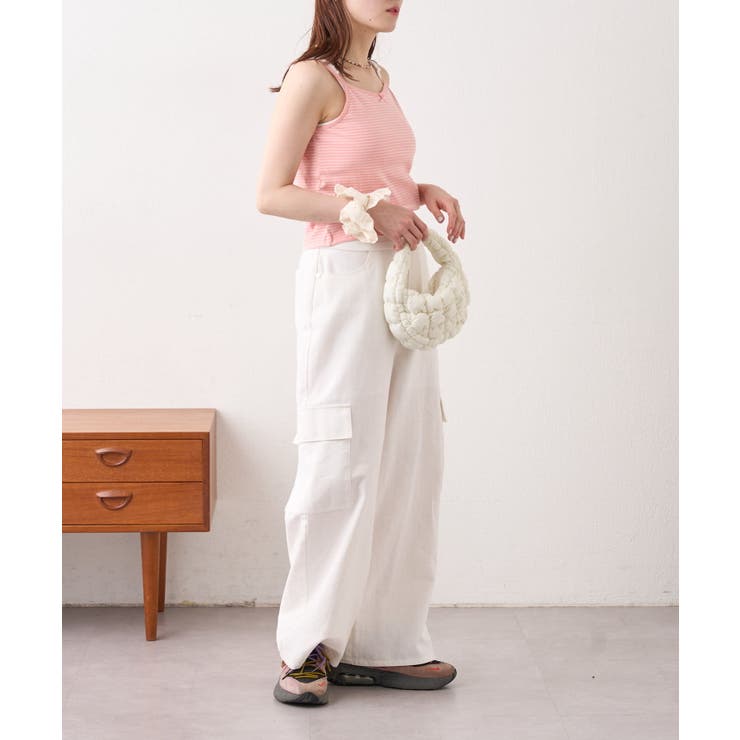 【w closet】ボーダーレースキャミ | PAL GROUP OUTLET | 詳細画像14 