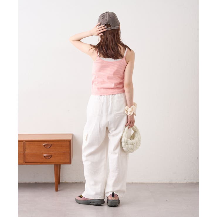 【w closet】ボーダーレースキャミ | PAL GROUP OUTLET | 詳細画像15 