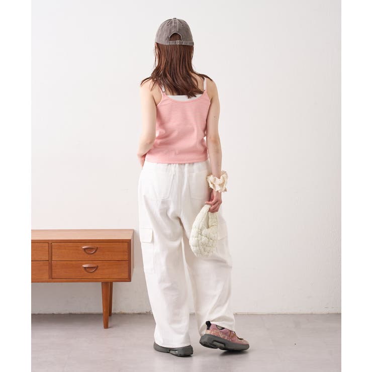 【w closet】ボーダーレースキャミ | PAL GROUP OUTLET | 詳細画像16 