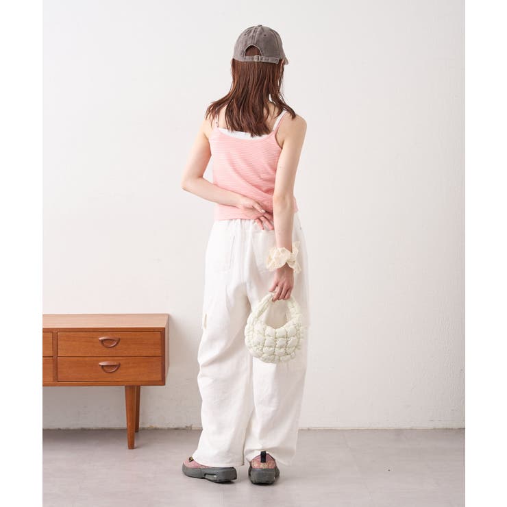 【w closet】ボーダーレースキャミ | PAL GROUP OUTLET | 詳細画像17 