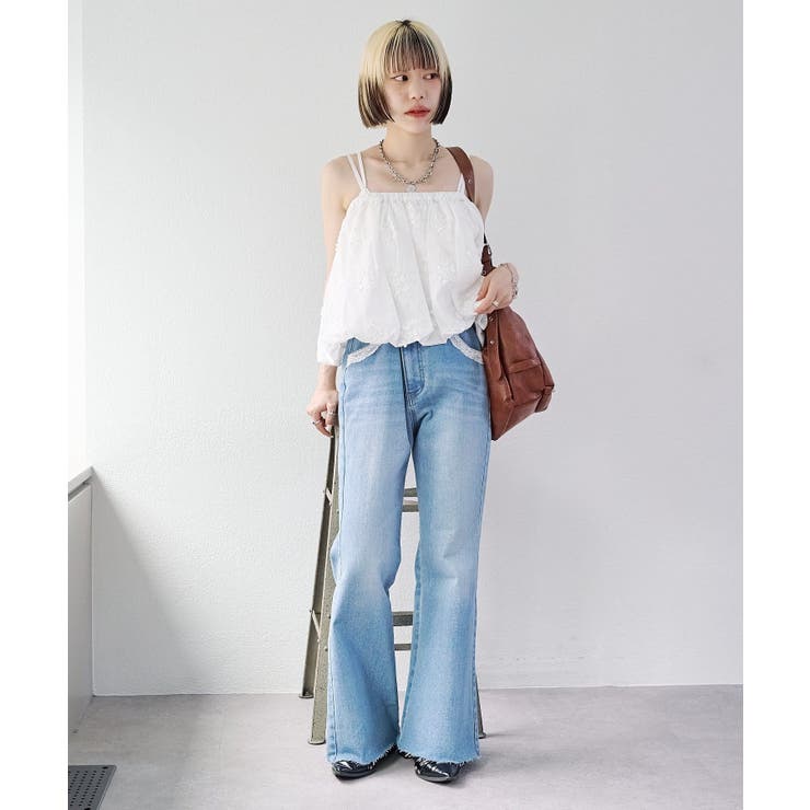 【w closet】レースバルーン２WAYキャミ | PAL GROUP OUTLET | 詳細画像42 