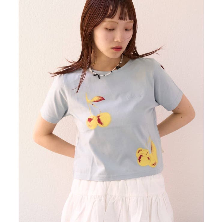【w closet】スプレーチェリーT | PAL GROUP OUTLET | 詳細画像18 